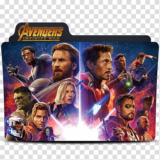 Avengers Infinity Wars V Folder Icon, Avengers Infinity Wars V transparent background PNG clipart