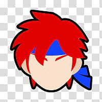 Super Smash Bros Ultimate All Icon s, roy transparent background PNG clipart
