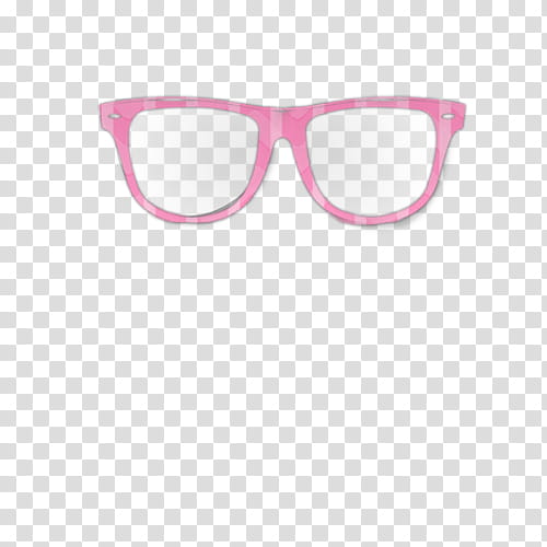 Recursos para un video tutorial, pink framed eyeglasses transparent background PNG clipart