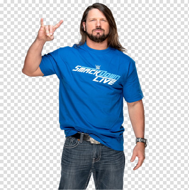 AJ Styles SmackdownLIVE  transparent background PNG clipart