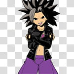 DBZ super Caulifa, Saiyan with attitude transparent background PNG clipart