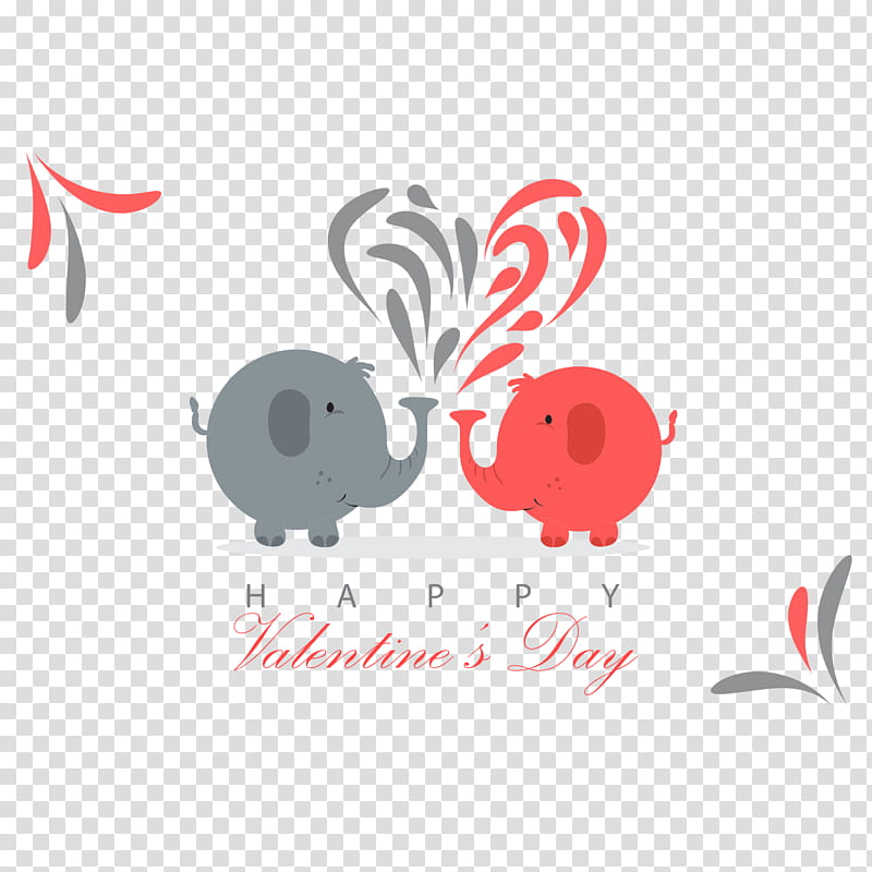 Valentines Day Heart, Elephant, Greeting Note Cards, Love, Playing Card, Animal, Graduation Card, Text transparent background PNG clipart