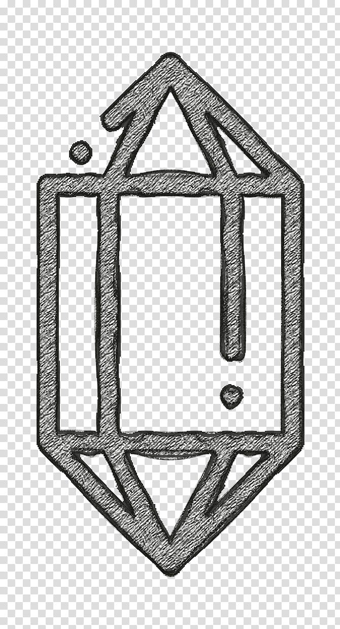Esoteric icon Crystal icon, Triangle, Rectangle transparent background PNG clipart