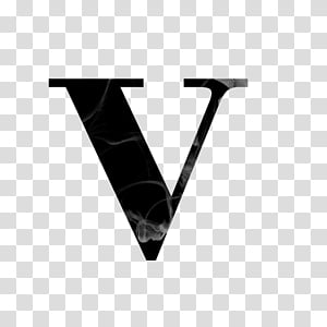 Letter V transparent background PNG cliparts free download