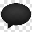 Devine Icons Part , black message box illustration transparent background PNG clipart