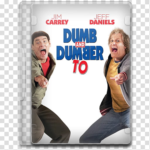 Movie Icon , Dumb and Dumber To, Dumb and Dumber To DVD case transparent background PNG clipart