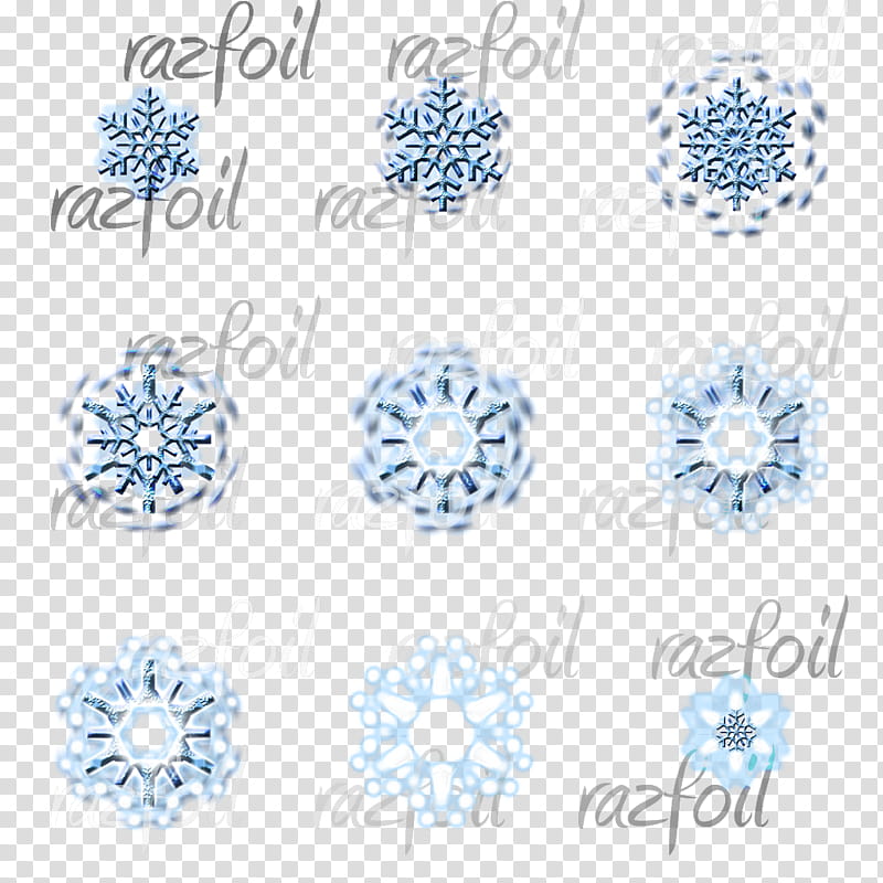 Frost Sprite Sheet HQ, blue snowflake illustration transparent background PNG clipart