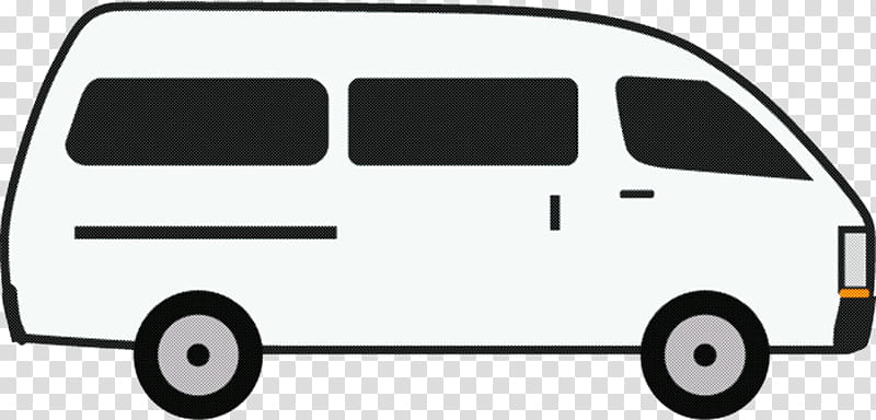 vehicle van car compact van microvan, Commercial Vehicle, Minibus transparent background PNG clipart