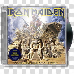 Iron Maiden, , Somewhere Back In Time transparent background PNG clipart