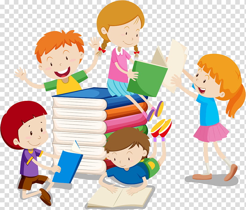 Kids Playing, Child, Reading, Book, Childrens Literature, Boy, Parent, Sharing transparent background PNG clipart