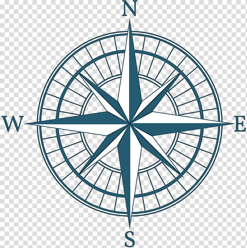Compass Rose Drawing, Line, Circle transparent background PNG clipart.