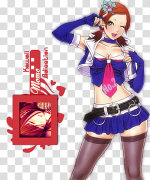 de Renders N3, Momo female character illustration transparent background PNG clipart thumbnail