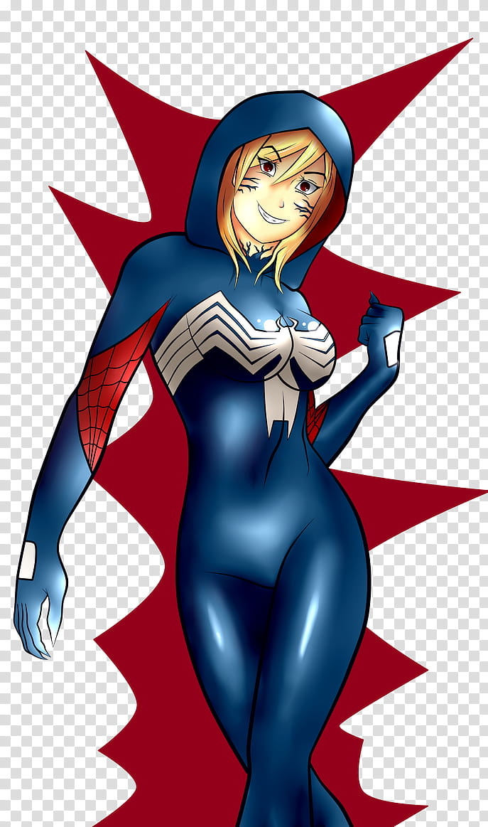 She Venom spider-Gwen transparent background PNG clipart