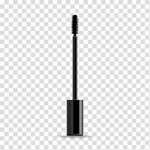 BONSHOP free cosmetic icons, black eyelash brush transparent background PNG clipart
