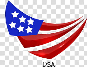 WORLD CUP Flag, red, blue, and white USA art transparent background PNG clipart