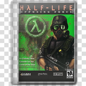 DVD Game Icons v, Half Life, Opposing Force, Half-Life Oppsoing Force ...