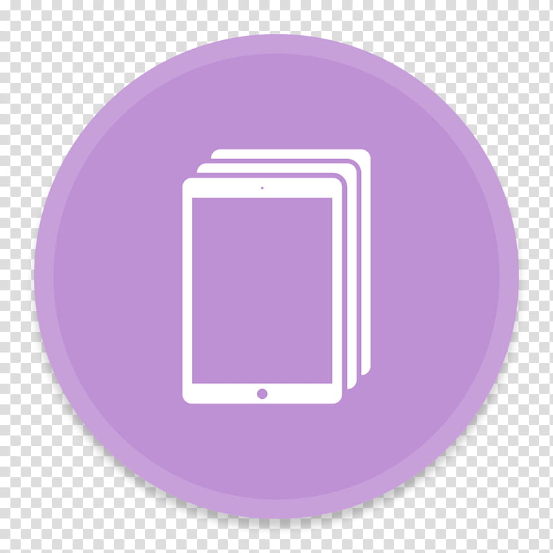 Button UI   Apple Paid Pro, purple and white iPad icon transparent background PNG clipart