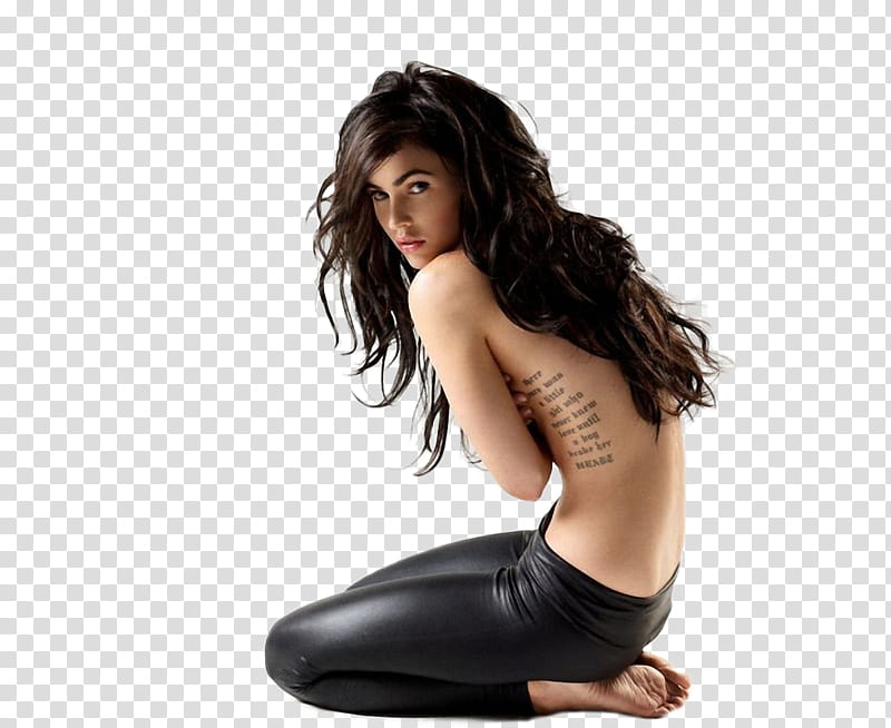 Megan Fox transparent background PNG clipart