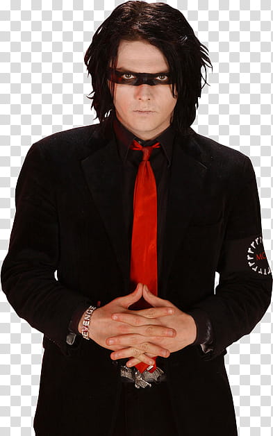 Gerard Way transparent background PNG clipart