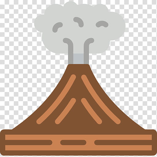 Cartoon Nature, Volcano, Actieve Vulkaan, Tree, Plant transparent background PNG clipart