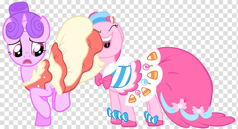 YEAH UNH, two My Little Pony characters graphic transparent background PNG clipart