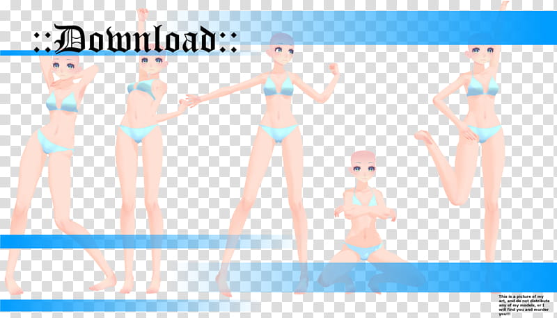 MMD Poses  transparent background PNG clipart