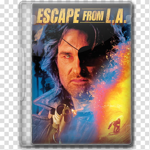 the BIG Movie Icon Collection E, Escape From LA transparent background PNG clipart