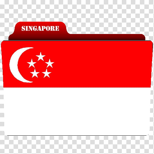 FLAGS Countries Folder Icons, Singapore transparent background PNG clipart