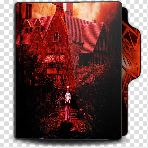 Stephen King movie collection folder icons, Rose Red transparent background PNG clipart
