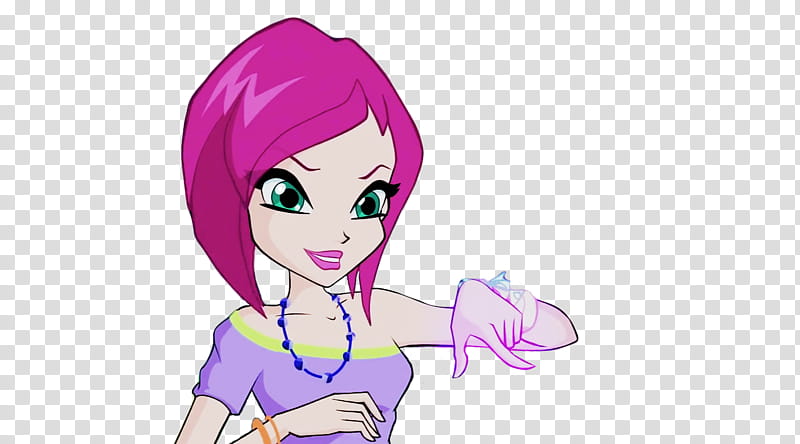 Tecna Winx transparent background PNG clipart