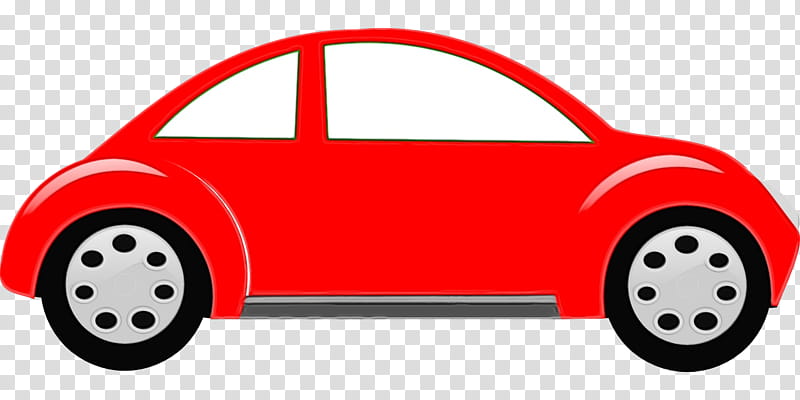 motor vehicle vehicle door red automotive design, Watercolor, Paint, Wet Ink, Car, Volkswagen New Beetle, Automotive Exterior transparent background PNG clipart