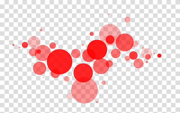 red dots graphic transparent background PNG clipart