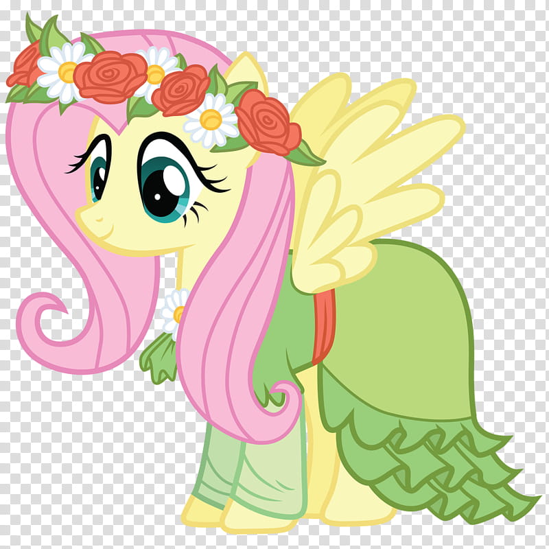 Fluttershy&#;s Coronation Dress, My Little Pony illustration transparent background PNG clipart