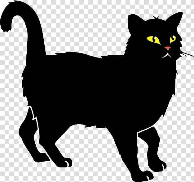 Halloween Mega, black cat art transparent background PNG clipart