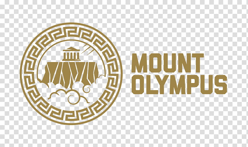 Circle Logo, Mount Olympus, Mountain, Drawing, Greek Mythology, Symbol, Text, Label transparent background PNG clipart