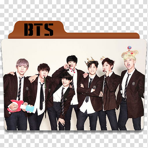 BTS  Season Greeting Folder Icons, BTS  transparent background PNG clipart