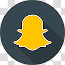Flatjoy Circle Icons, Snapchat_alt, snapchat logo transparent background PNG clipart