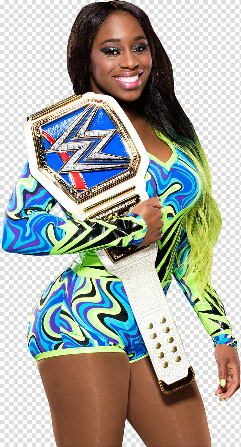 Naomi SDLIVE Women Champion  transparent background PNG clipart