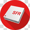 SFR Flat Icon, SFR Flat icon transparent background PNG clipart