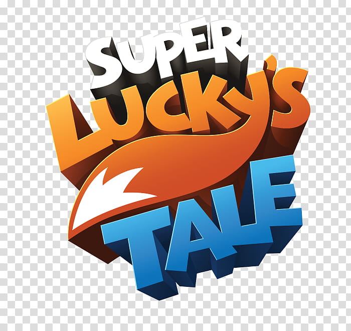 Text, Super Luckys Tale, Logo, Video Games, Recore Definitive Edition, Orange transparent background PNG clipart
