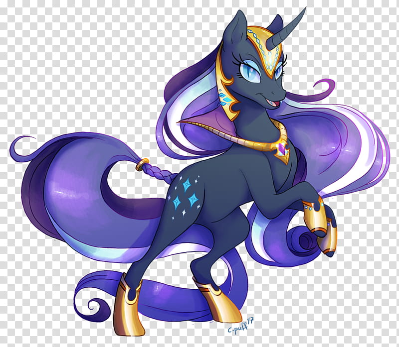 Commission: Nightmare Rarity, Princess Luna transparent background PNG clipart