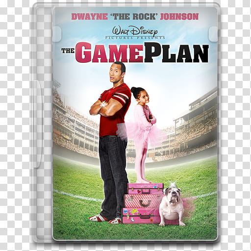 Movie Icon Mega , The Game Plan, Walt Disney The Game Plan DVD case transparent background PNG clipart