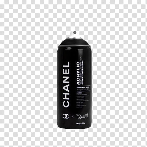 Chanel acrylic spray can transparent background PNG clipart