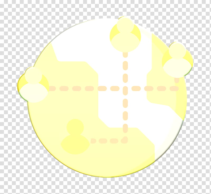 World icon Network icon Social Media icon, Yellow, Circle, Logo transparent background PNG clipart