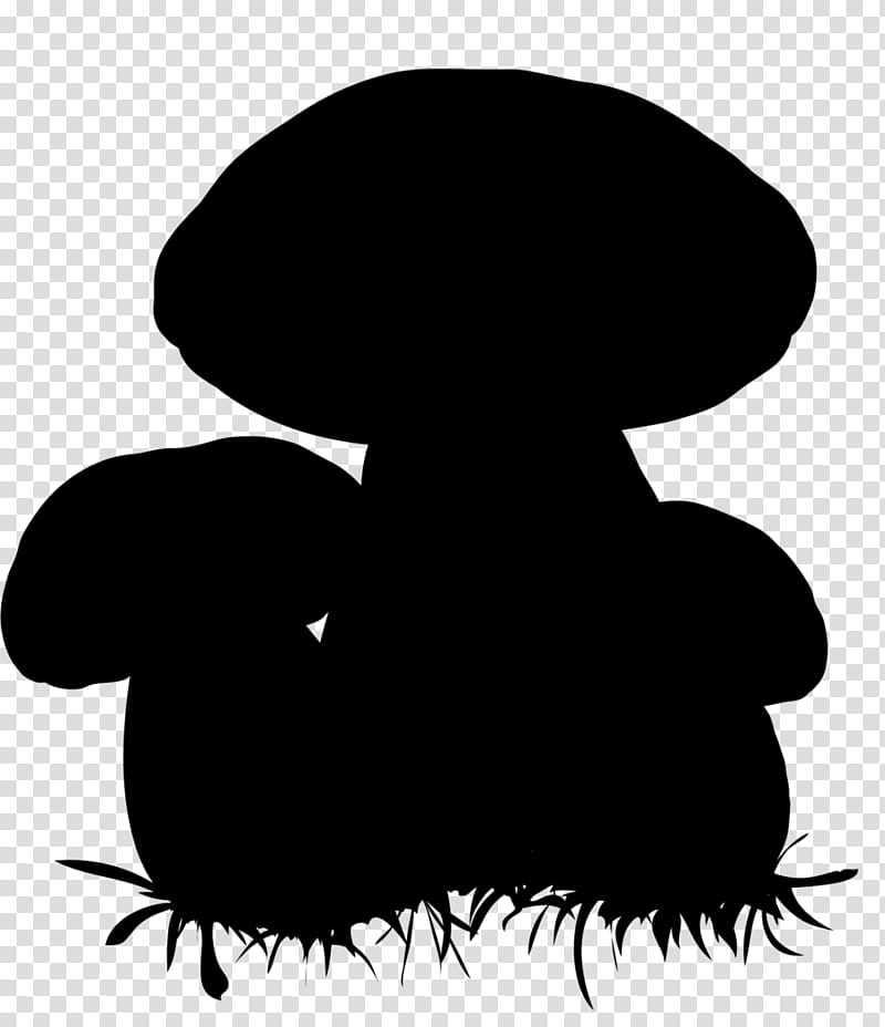 Tree Silhouette, Black M, Mushroom, Edible Mushroom, Agaricomycetes, Plant transparent background PNG clipart