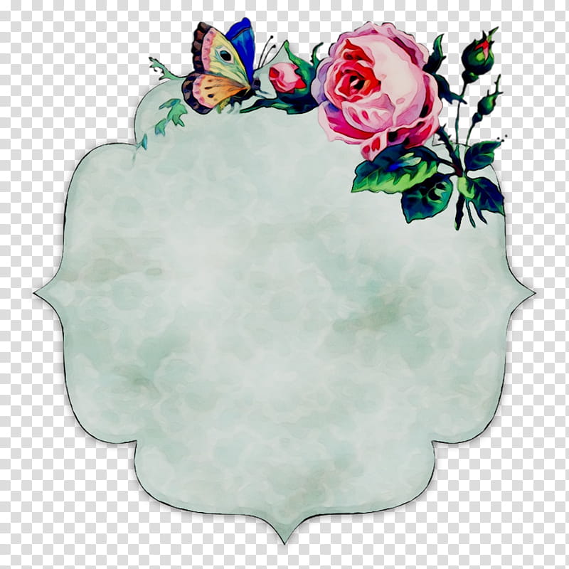 Floral Plant, Rose Family, Frames, Floral Design, Teal, Flower, Blue Rose, Sticker transparent background PNG clipart