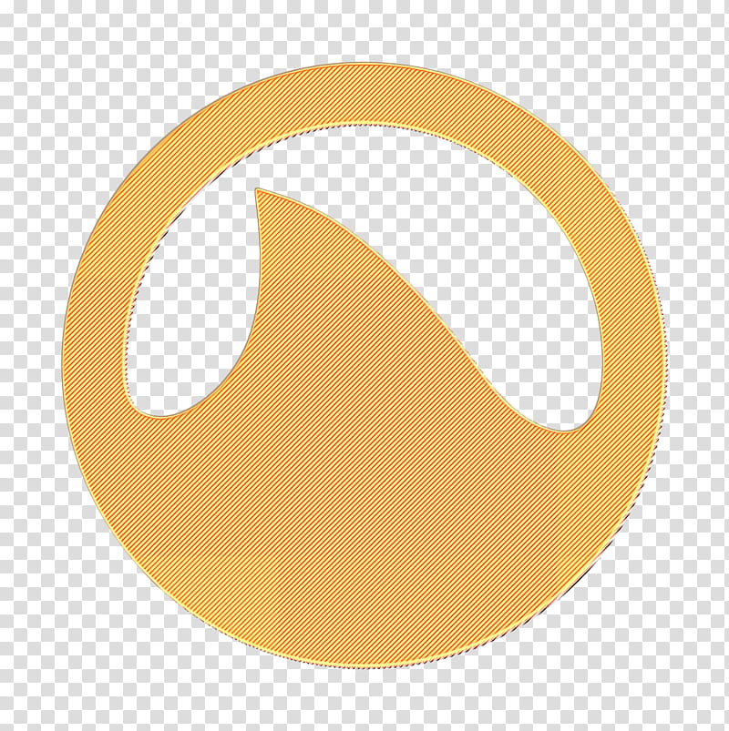 grooveshark icon logo icon social icon, Social Media Icon, Orange, Yellow, Circle, Symbol transparent background PNG clipart