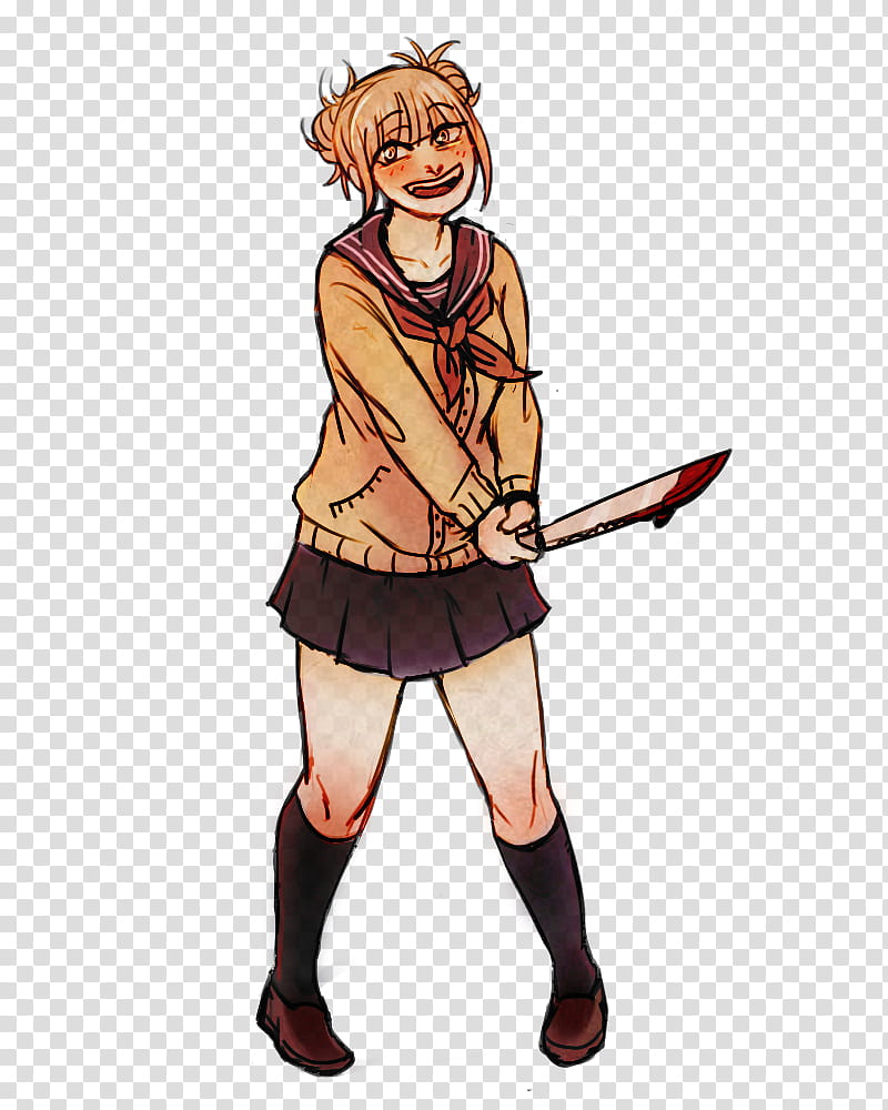 Himiko Toga transparent background PNG clipart