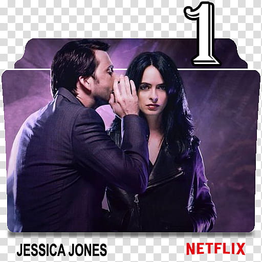 Jessica Jones series and season folder icons, Marvels Jessica Jones s ( transparent background PNG clipart