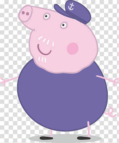Peppa Pig illustration transparent background PNG clipart